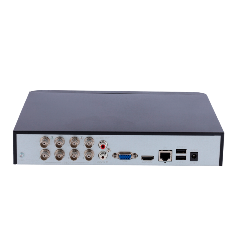 Uniarch UV-XVR-108G3 Gravador DVR 5n1, 8 CH, 8 IP, 5 MP, 40 Mbps, 1 HDD até 6 TB, HDMI Full HD e VGA - 8435325470672