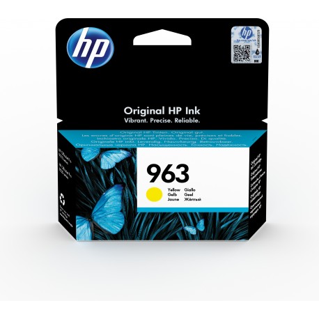 Tinteiro HP 963 Amarelo - OfficeJet Pro Series 9010/9020 - 0192545866439