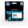 Tinteiro HP 963 Ciano - OfficeJet Pro Series 9010 9020 - 0192545866354