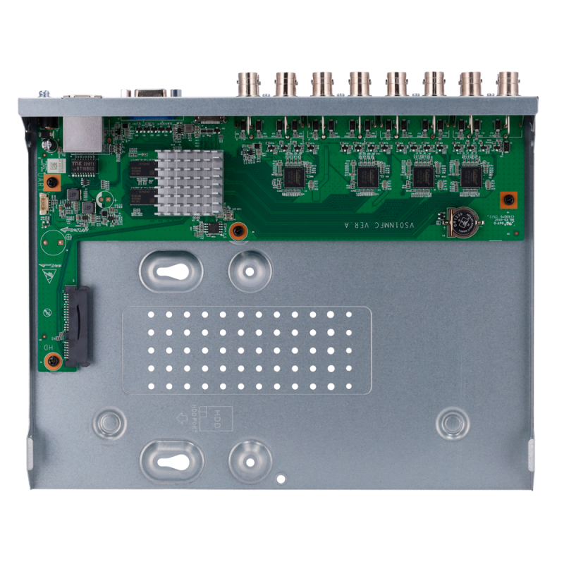 Uniarch UV-XVR-116F Gravador XVR 5n1, 16 CH, 18 IP, 8 MP, 24 Mbps, 1 HDD até 6 TB, HDMI Full HD e VGA - 6937096316057