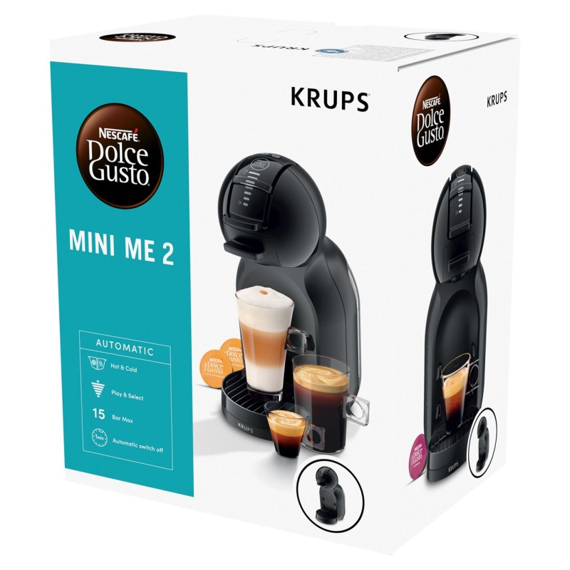 KRUPS - Máq. Café Dolce Gusto Mini Me Piano Black KP1438P16