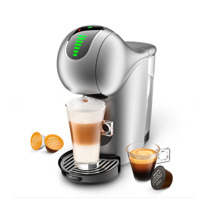 KRUPS - Máq. Café Genio S Plus Prateado KP440EP