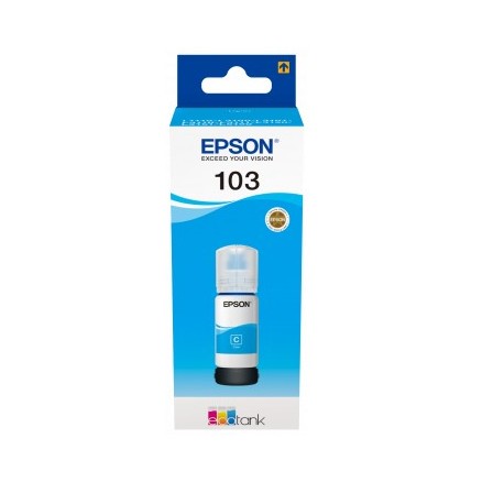 Recarga de Tinta EPSON 103 Ciano 65ml EcoTank L31xx - 8715946690193