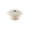 LE CREUSET - Cocotte Red. 24cm Merengue 21177247164430