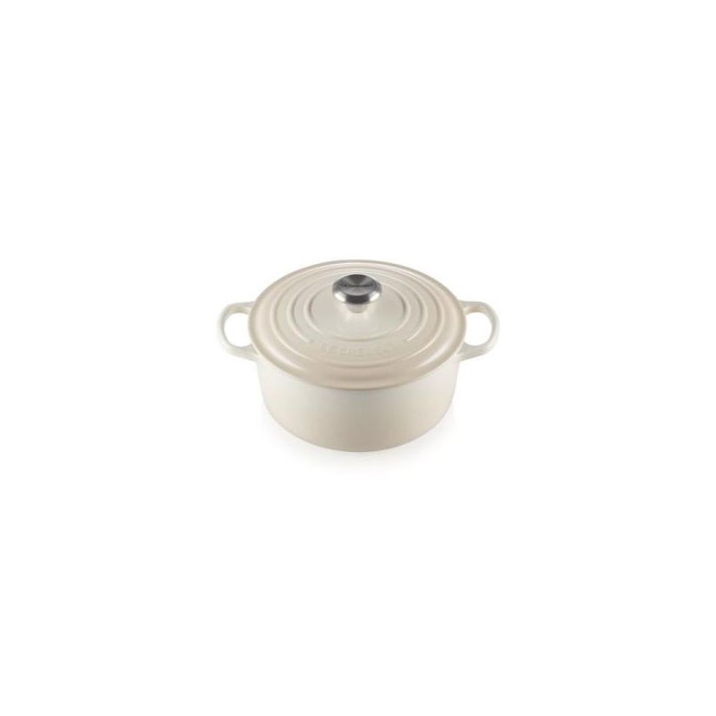 LE CREUSET - Cocotte Red. 24cm Merengue 21177247164430