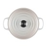 LE CREUSET - Cocotte Red. 24cm Merengue 21177247164430