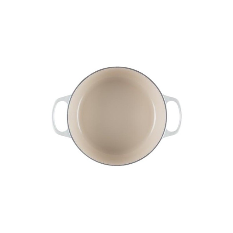 LE CREUSET - Cocotte Red. 24cm Merengue 21177247164430
