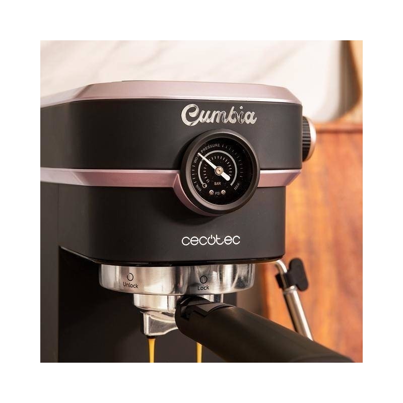 CECOTEC - Máq. Café Manual Cafelizzia 890 Rose Pro 1574