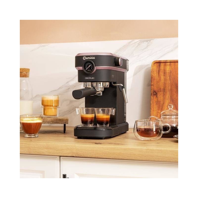 CECOTEC - Máq. Café Manual Cafelizzia 890 Rose Pro 1574