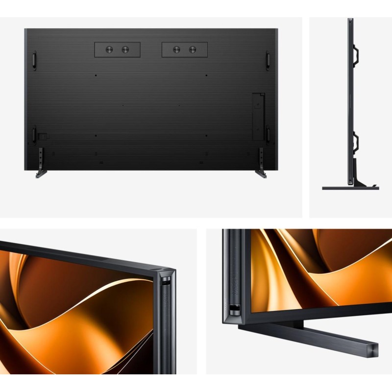 Hisense 110UXNQ ULED MiniLED TV Plano 279,4 cm (110") 4K Ultra HD, Smart TV, Wi-Fi, Ethernet, LAN, Bluetooth, Preto, Cinzento - 6942351410500
