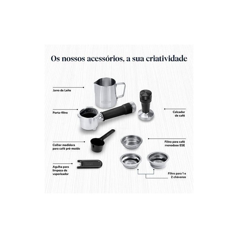 DELONGHI - Máq. Café Manual EC890.M