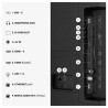 Hisense 85E7S QLED TV Plano 215,9 cm (85") 4K Ultra HD, Smart TV, Wi-Fi, Ethernet, LAN, Bluetooth, Preto - 6942351432076