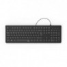 Teclado HAMA com Fio KC-200" Preto - 4047443448170