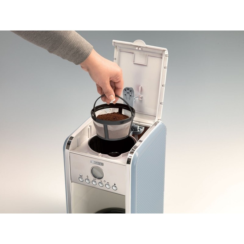 ARIETE - Máq. Café de Filtro Azul Vintage 1342/05
