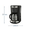 RUSSELL HOBBS - Máq. Café Bronte Matte Black 26780-56