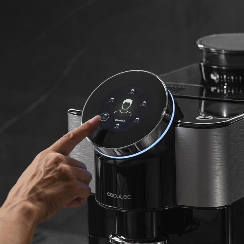 CECOTEC - Máquina de Café Cremmaet Spin 1804