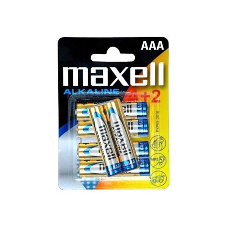 MAXELL- Pilha AL.1,5VLR03(AAA)BL4+2 790240.04 - 4902580164461