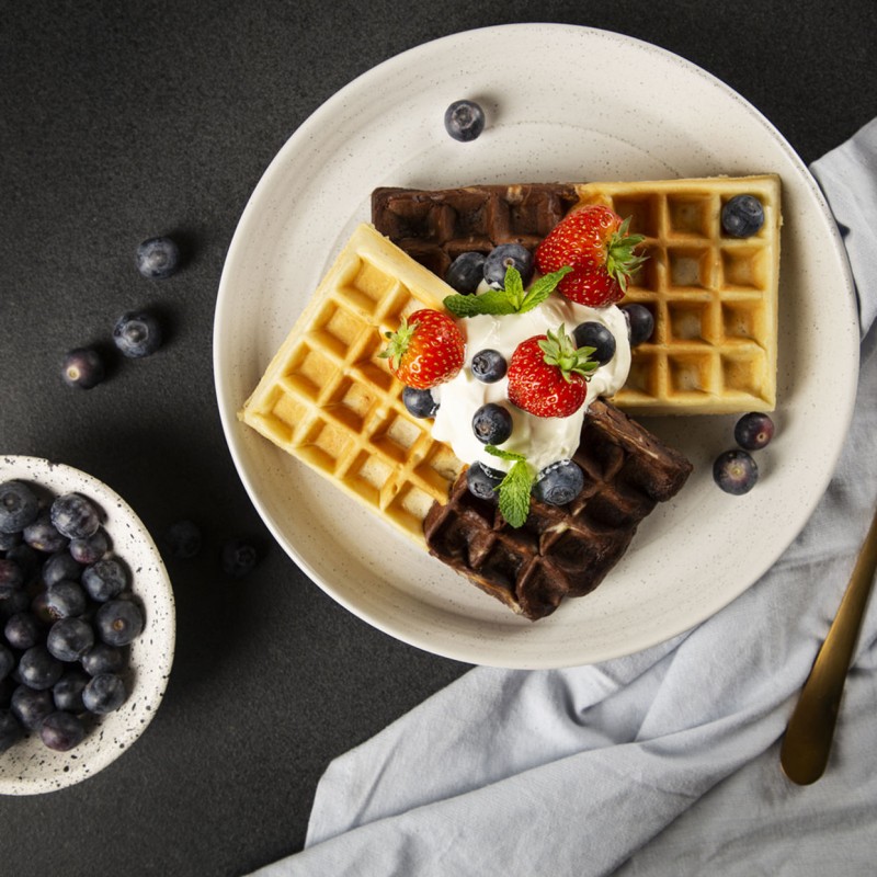 PRINCESS - Máq. Waffles Belga 7 x 4 132397