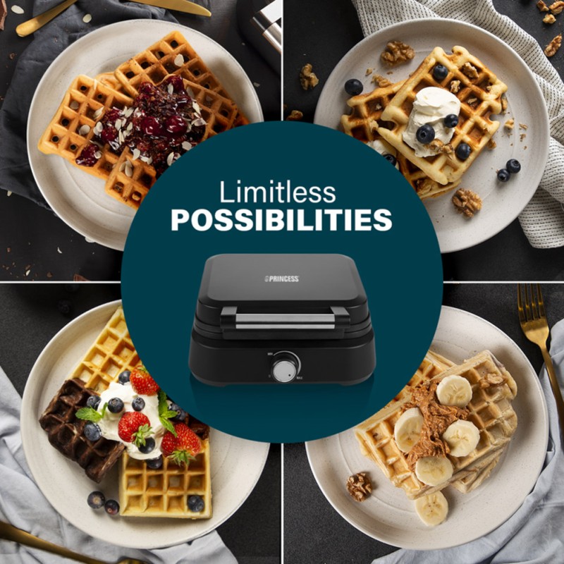 PRINCESS - Máq. Waffles 01.132398.01.001