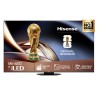 Hisense 75U8Q ULED Mini LED PRO TV Plano 190,5 cm (75") 4K Ultra HD, Smart TV, Wi-Fi, Ethernet, LAN, Bluetooth, Preto, Cinzento - 6942351419503