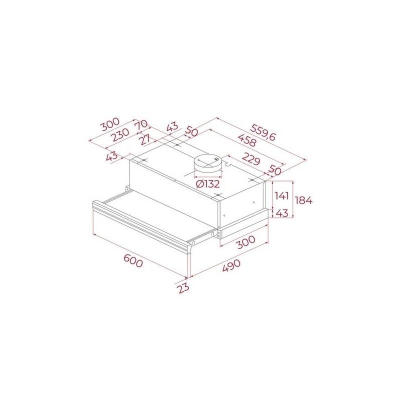 TEKA - Exaustor CNL 6415 PRETO