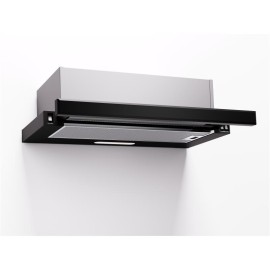 Orima ORG-7007-B Exaustor de Encastre, Gaveta, Telescópico, 280 m3/h, 60 cm, Preto - 271384 - 5603883213564