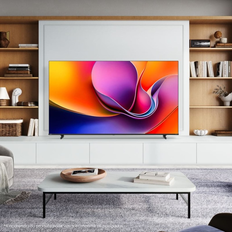 Hisense 85A6Q LED TV Plano 215,9 cm (85") 4K Ultra HD, Smart TV, Wi-Fi, Ethernet, LAN, Bluetooth, Preto - 6942351416076