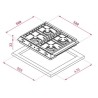 TEKA - Placa EX 60.1 4G AI AL DR CI BTN 112610042