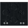 H.ARISTON - Placa Cristal Gás HAGS 62F/BK
