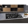H.ARISTON - Placa Cristal Gás HAGS 62F/BK