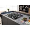 H.ARISTON - Placa Cristal Gás HAGS 62F/BK