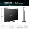 Hisense A7Q 75A7Q QLED TV Plano 190,5 cm (75") 4K Ultra HD, Smart TV, Wi-Fi, Ethernet, LAN, Bluetooth, Preto - 6942351420752