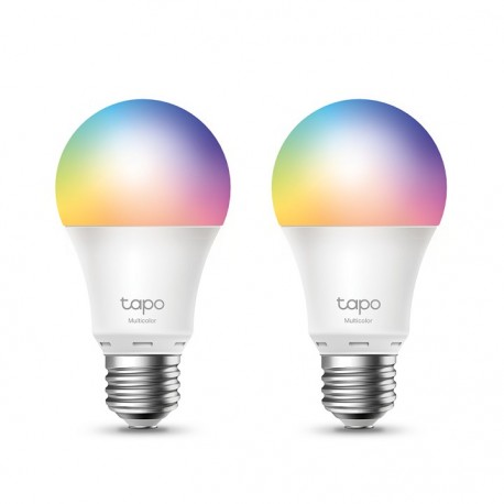 TP-LINK Tapo L530E (2-pack) Smart Wi-Fi Light Bulb Multicolor, 2 Unidade(s) - 6935364006167