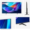 Hisense 65A6S QLED TV Plano 165,1 cm (65") 4K Ultra HD, Smart TV, Wi-Fi, Ethernet, LAN, Bluetooth, Preto - 6942351430751
