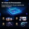 Hisense 55U7Q ULED Mini LED TV Plano 139,7 cm (55") 4K Ultra HD, Smart TV, Wi-Fi, Ethernet, LAN, Bluetooth, Preto - 6942351421032