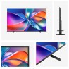 Hisense 50E7Q QLED TV Plano 127 cm (50") 4K Ultra HD, Smart TV, Wi-Fi, Ethernet, LAN, Bluetooth, Preto - 6942351418636