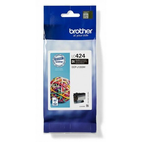 Tinteiro BROTHER LC424BK Preto - 4977766810449