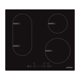 Orima ORP-86-INF Placa de Indução, 4 Zonas, 60 cm, Preto - 050621 - 5603883214295