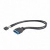 Adaptador Gembird Interno Usb 3.0 Para Usb 2.0 - 8716309083867