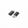 Adaptador Usb 2.0 Type-C Para Micro Usb Preto - 8716309095426