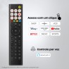 Hisense 55E7S QLED TV Plano 139,7 cm (55") 4K Ultra HD, Smart TV, Wi-Fi, Ethernet, LAN, Bluetooth, Preto - 6942351431352