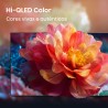 Hisense 43E7S QLED TV Plano 109,2 cm (43") 4K Ultra HD, Smart TV, Wi-Fi, Ethernet, LAN, Bluetooth, Preto - 6942351430973