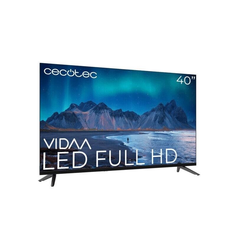Cecotec A5 ALF50040 LED TV Plano 101,6 cm (40") Full HD, Smart TV, Wi-Fi, Preto - 00991 - 8435484009911