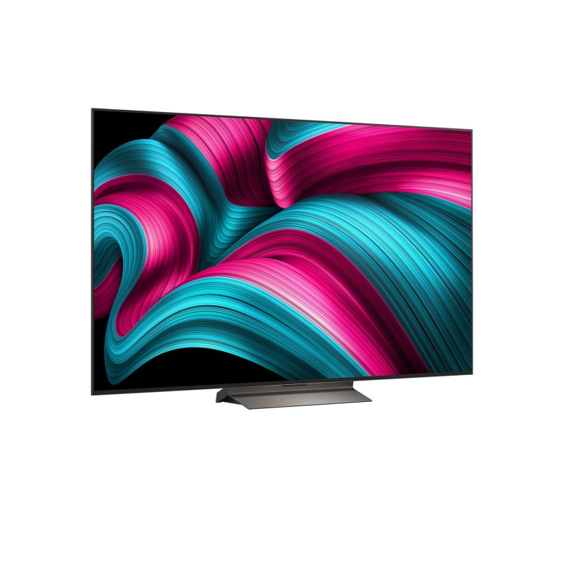 LG OLED65C56LB OLED evo AI TV Plano 165,1 cm (65") 4K Ultra HD, Smart TV, Wi-Fi, Ethernet, LAN, Bluetooth, Preto, Castanho - OLED65C56LB.AEU - 8806096363430