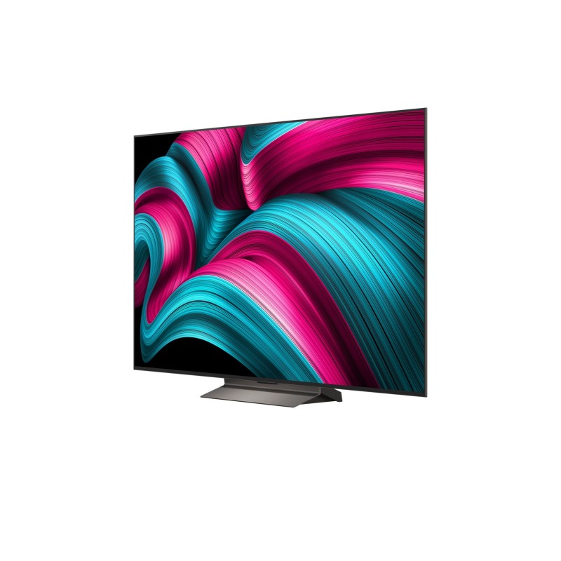 LG OLED65C56LB OLED evo AI TV Plano 165,1 cm (65") 4K Ultra HD, Smart TV, Wi-Fi, Ethernet, LAN, Bluetooth, Preto, Castanho - OLED65C56LB.AEU - 8806096363430