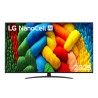 LG 65NANO81A6A NanoCell AI TV Plano 165,1 cm (65") 4K Ultra HD, Smart TV, Wi-Fi, Ethernet, LAN, Bluetooth, Preto - 65NANO81A6A.AEU - 8806096360286