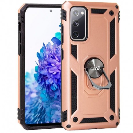 COOL Capa para Samsung G780 Galaxy S20 FE Hard Ring Rose Gold - 8434847052540