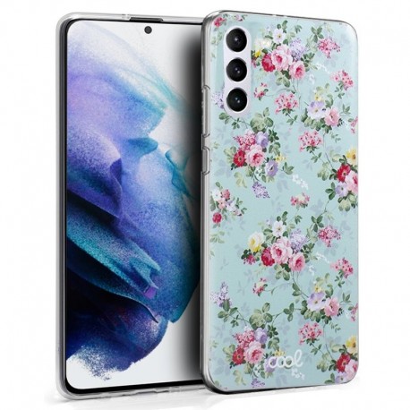 COOL Capa para Samsung G996 Galaxy S21 Plus Desenhos Flores - 8434847049731