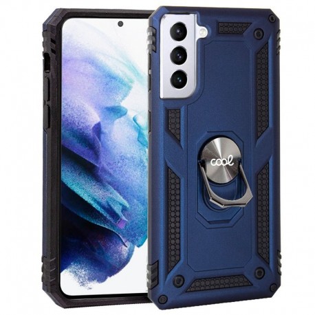 COOL Capa para Samsung G996 Galaxy S21 Plus Hard Ring Azul - 8434847052403