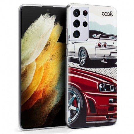 COOL Capa para Samsung G998 Galaxy S21 Ultra Desenhos Carros - 8434847049755